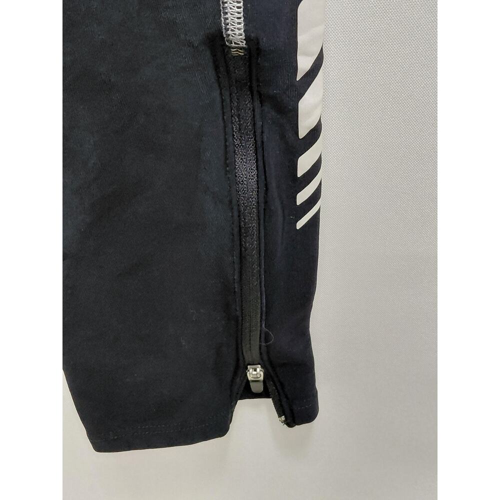 Descente Black Athletic Pants Solid Knit Size Xl - image 4